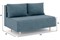 Диван прямой Милли Дрим Blue Мини без подлокотников - фото 187570