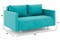 Диван прямой Милли Мини Зара Blue - фото 187802