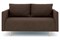 Диван прямой Милли Мини Зара Brown - фото 187804