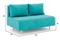 Диван прямой Милли Зара Blue Мини без подлокотников - фото 187883