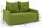 Диван прямой Мини Люкс Зара Green - фото 188119