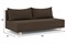 Диван прямой Смайл Brown без подлокотников - фото 188552