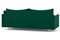 Диван прямой Смайл Малахит с подлокотниками - фото 188796