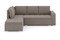 Диван угловой Бромен Зара Light Brown - фото 189552