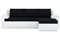 Диван угловой Кормак (Цезарь) Plush Black - фото 190797