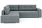 Диван угловой Леос Зара Grafit - фото 190941