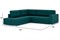 Диван угловой Леос Зара Изумруд - фото 190956