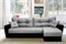 Диван угловой Амстердам Grey Black - фото 192713